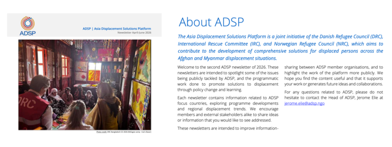 ADSP Newsletter (Q2 2026)