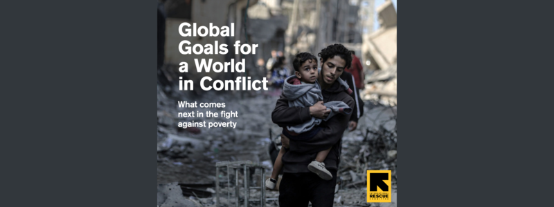 IRC Policy Brief (Sept. 2026) | Global Goals for a World in Conflict: What comes next in the fight against poverty