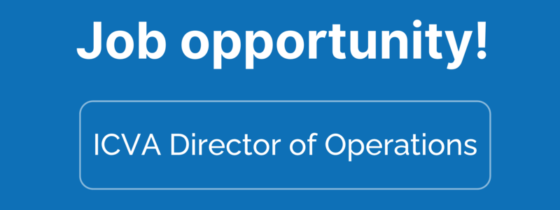 ICVA JOB VACANCY: Director of Operations (Apply by 12pm CEST on 18 Oct. 2026)